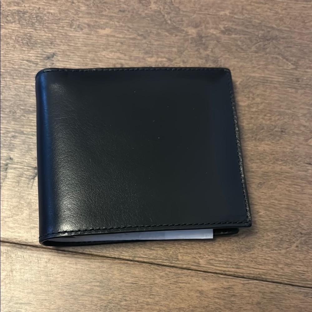 Men's Black Leather Wallet